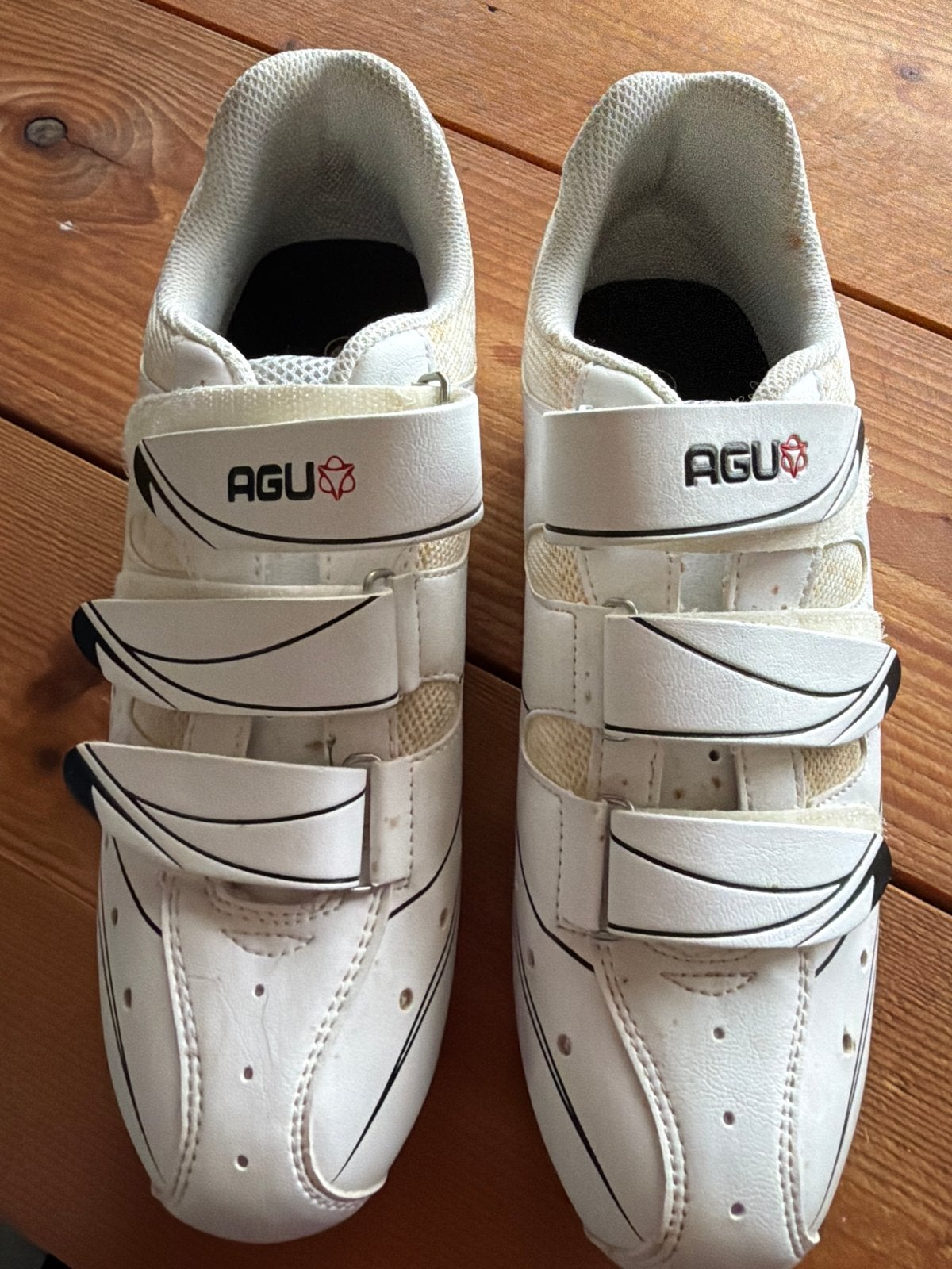 AGU Fietsschoenen Maat 41 - Wit, Ophalen of Verzenden, Gebruikt, Kleding