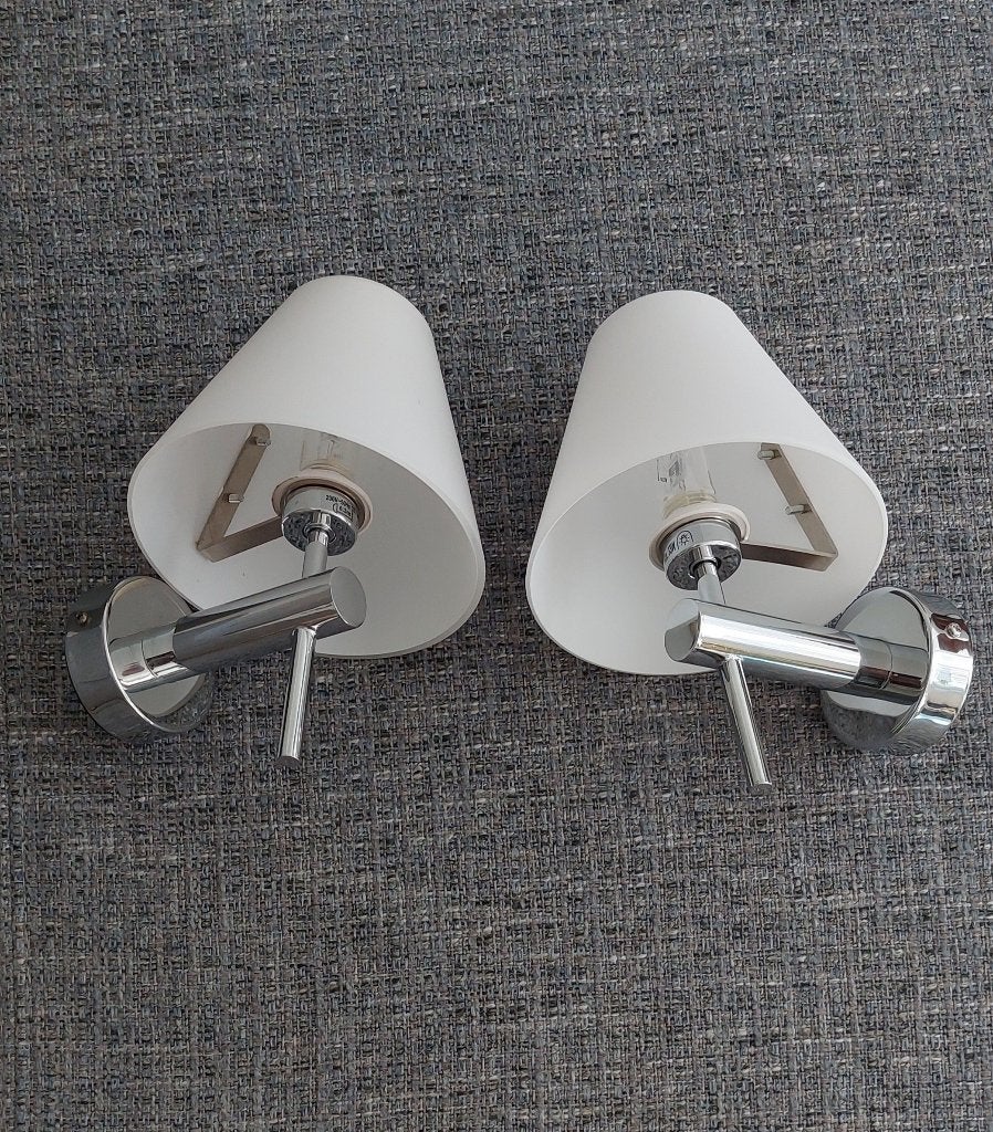 Twee spatwaterdichte badkamerlampjes met G9 fitting, Huis en Inrichting, Lampen | Wandlampen, Inclusief lichtbron, Ophalen of Verzenden