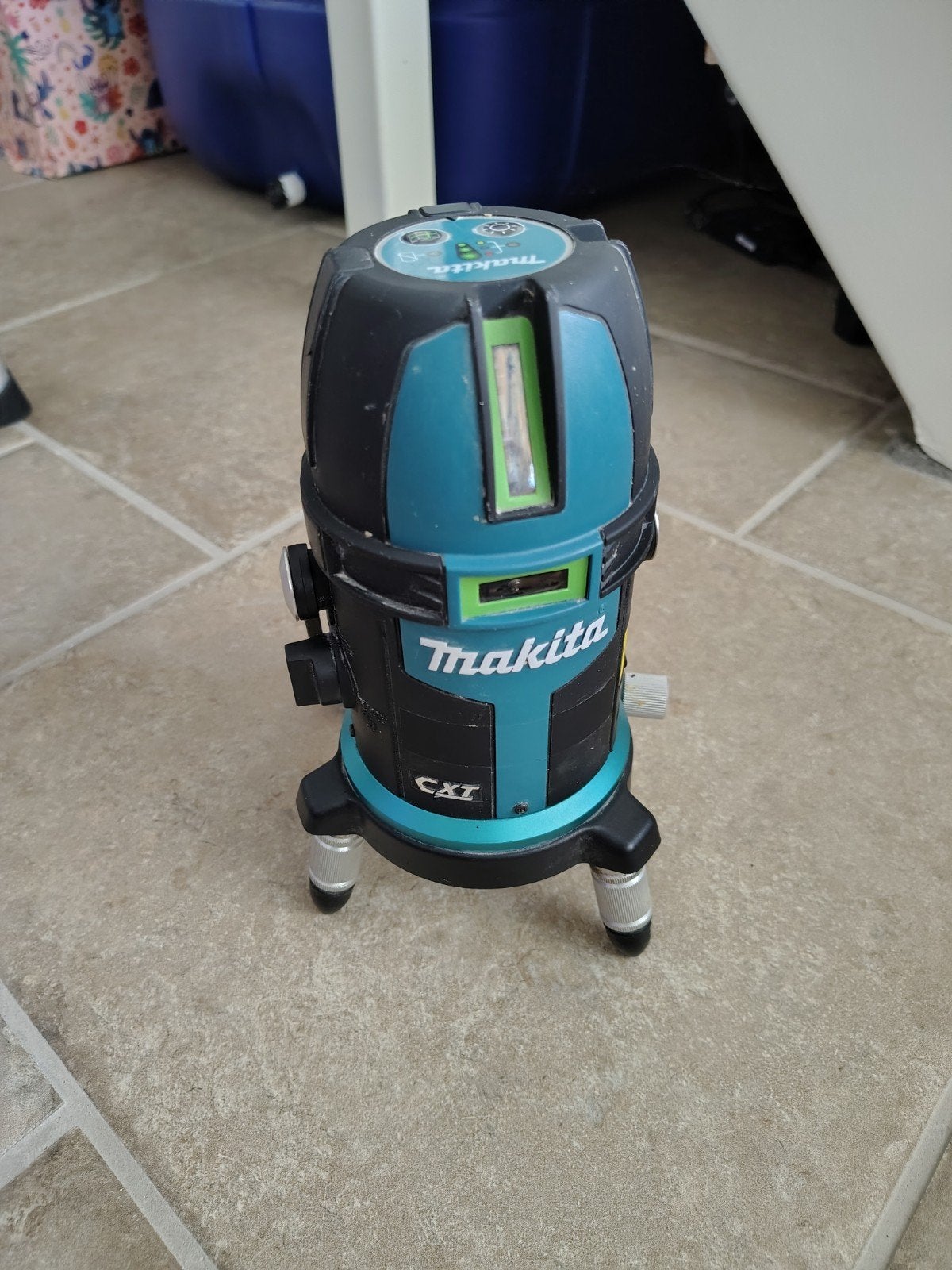 Makita kruislijnlaser SK312GDZ zo goed als nieuw., Ophalen of Verzenden, Zo goed als nieuw