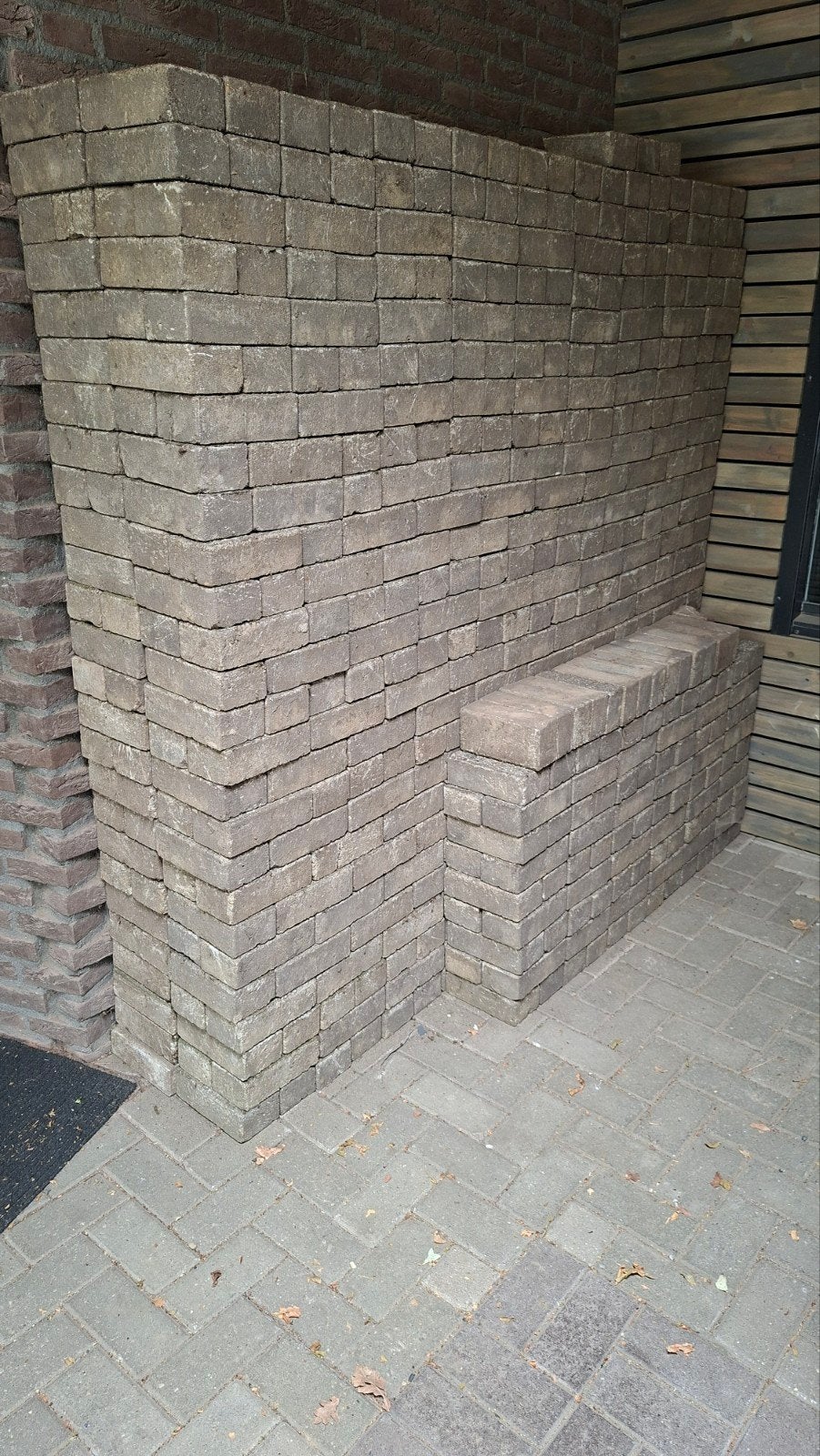 600 klinkers ruim 20m2, Doe-het-zelf en Verbouw, Tegels, Ophalen, Gebruikt, Overige typen, Minder dan 20 cm