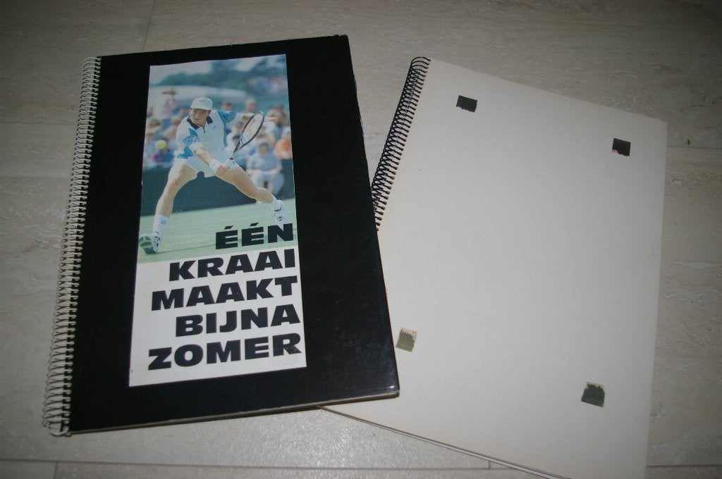 Twee plakboeken met artikelen over Richard Krajicek, Ophalen of Verzenden, Boek, Tijdschrift of Artikel