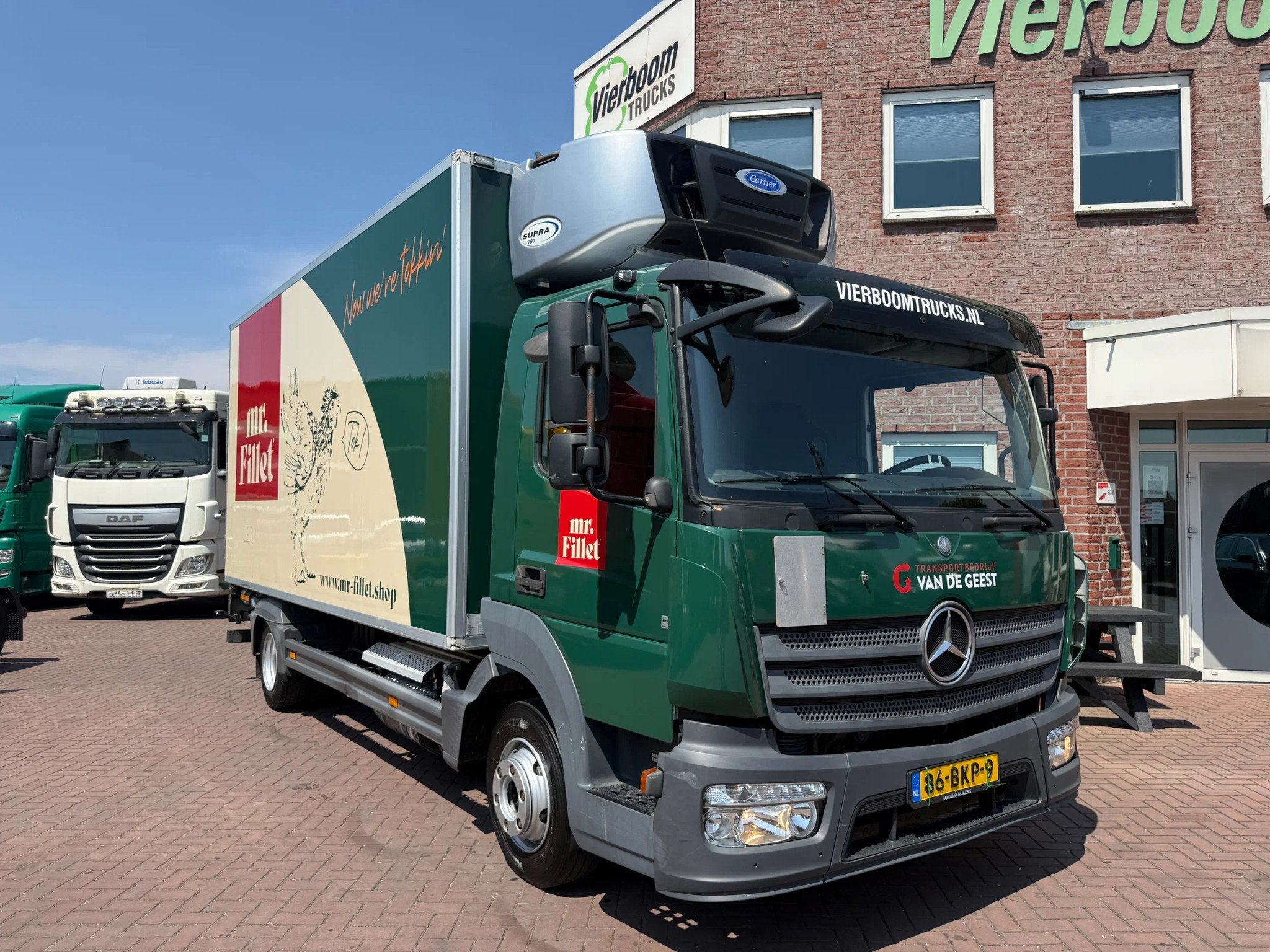 Mercedes-Benz Atego Atego 816L Koel-Vries / Carrier Supra 75, Auto's, Automaat, Achterwielaandrijving, Euro 6, 156 pk