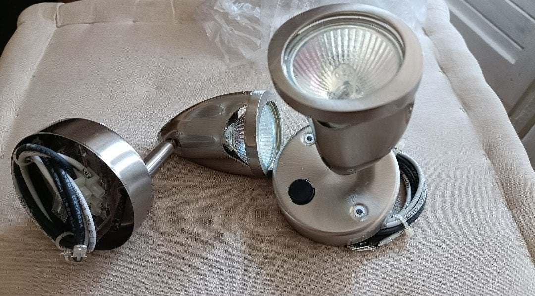 2 luxe halogeen spotjes, Ophalen, Nieuw