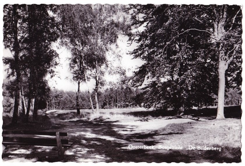 Oosterbeek De Bilderberg Oude Gelopen Ansichtkaart ( B1681, Ophalen of Verzenden, 1960 tot 1980, Gelopen, Gelderland