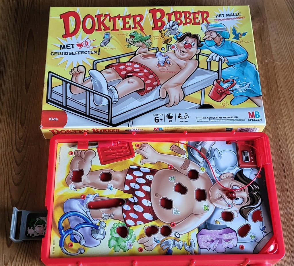 Dokter Bibber spel van MB, Ophalen