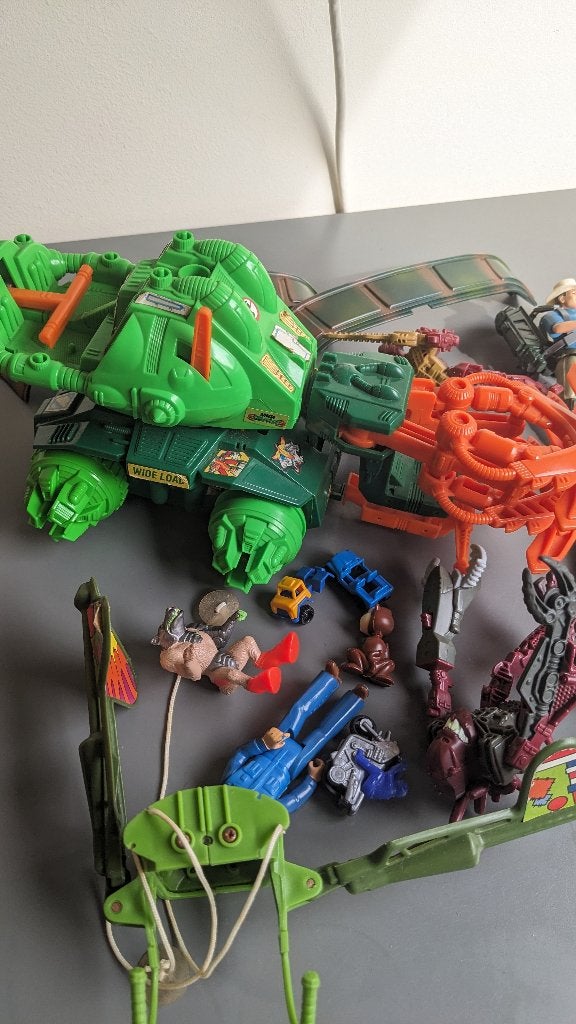 Vintage jaren 90 speelgoed lot: TMNT, Jurassic Park, MASK, Ophalen of Verzenden, Gebruikt
