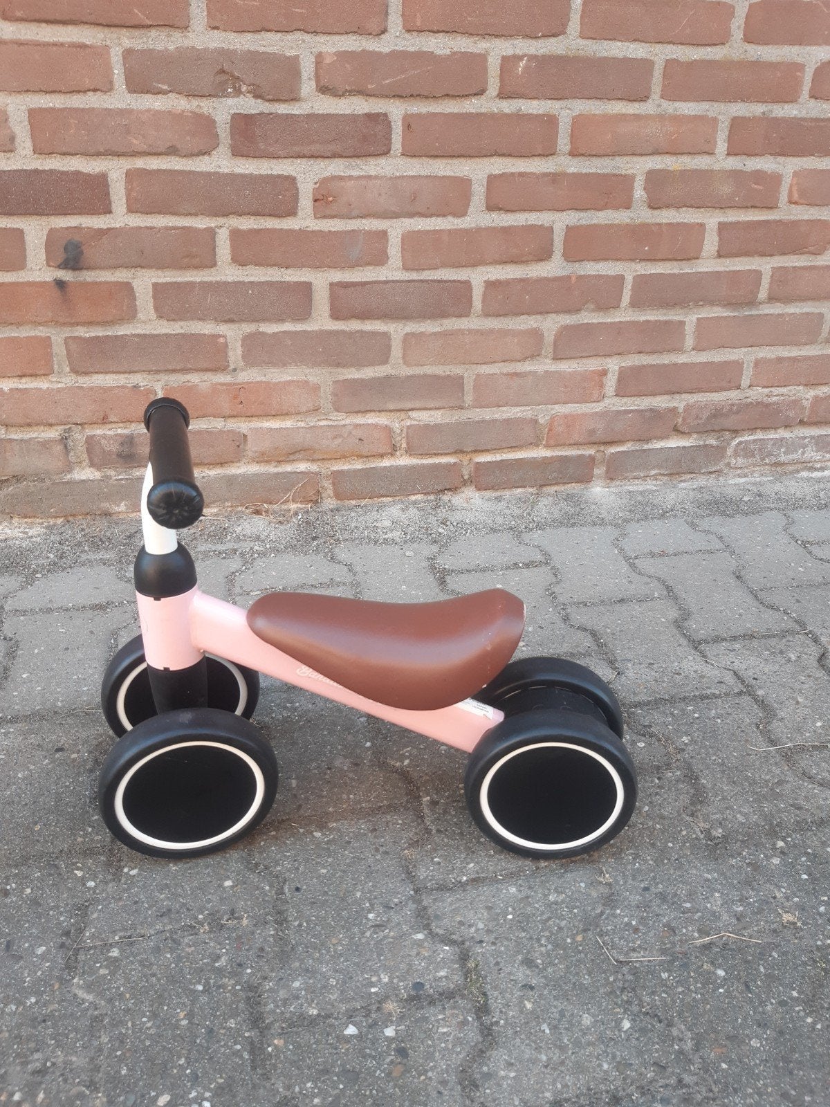 Dreumes loopfietsje, Ophalen
