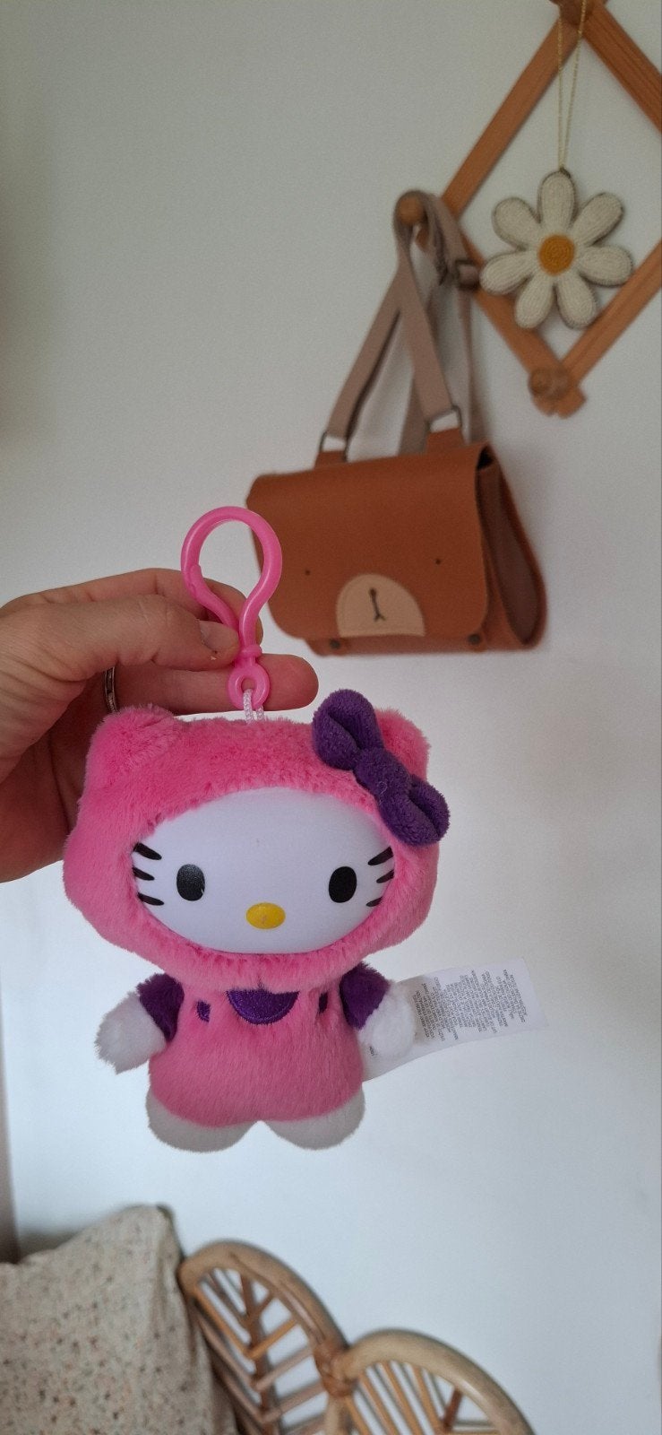 Nieuwe Hello Kitty sleutelhanger/knuffeltje, Ophalen of Verzenden, Nieuw