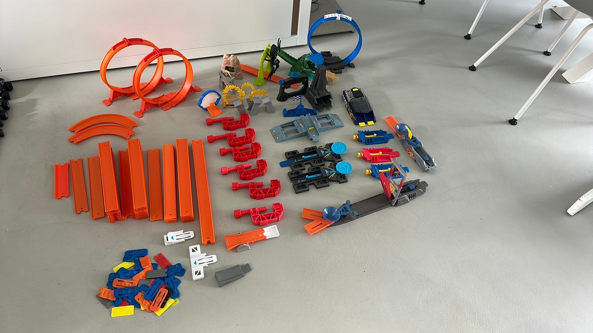 Hotwheels banen en onderdelen, Ophalen of Verzenden, Hot Wheels, Handmatig, Met looping