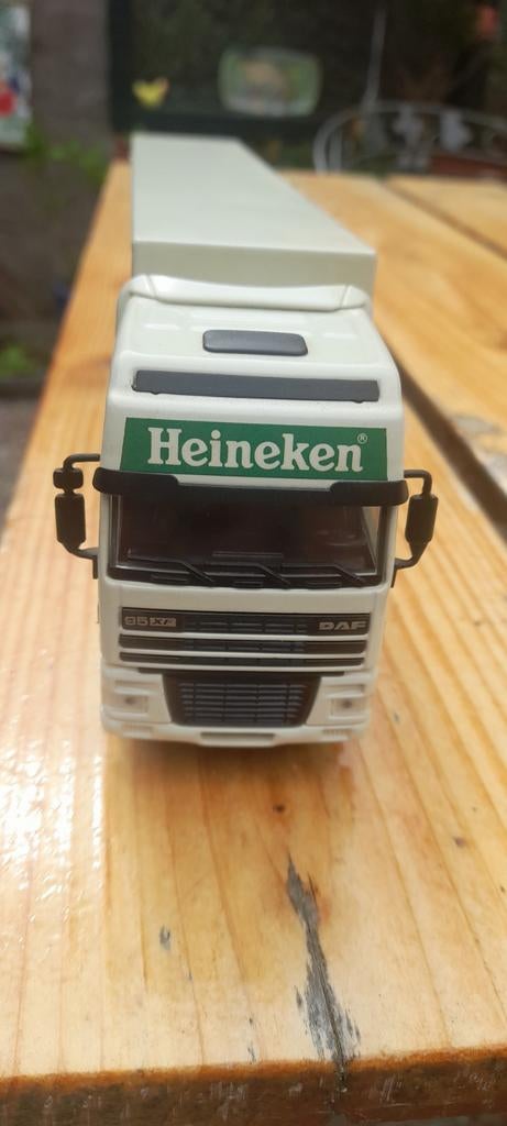 Miniatuur DAF XF 1:50 Lion Toys Heineken, Ophalen of Verzenden, Gebruikt, Bus of Vrachtwagen