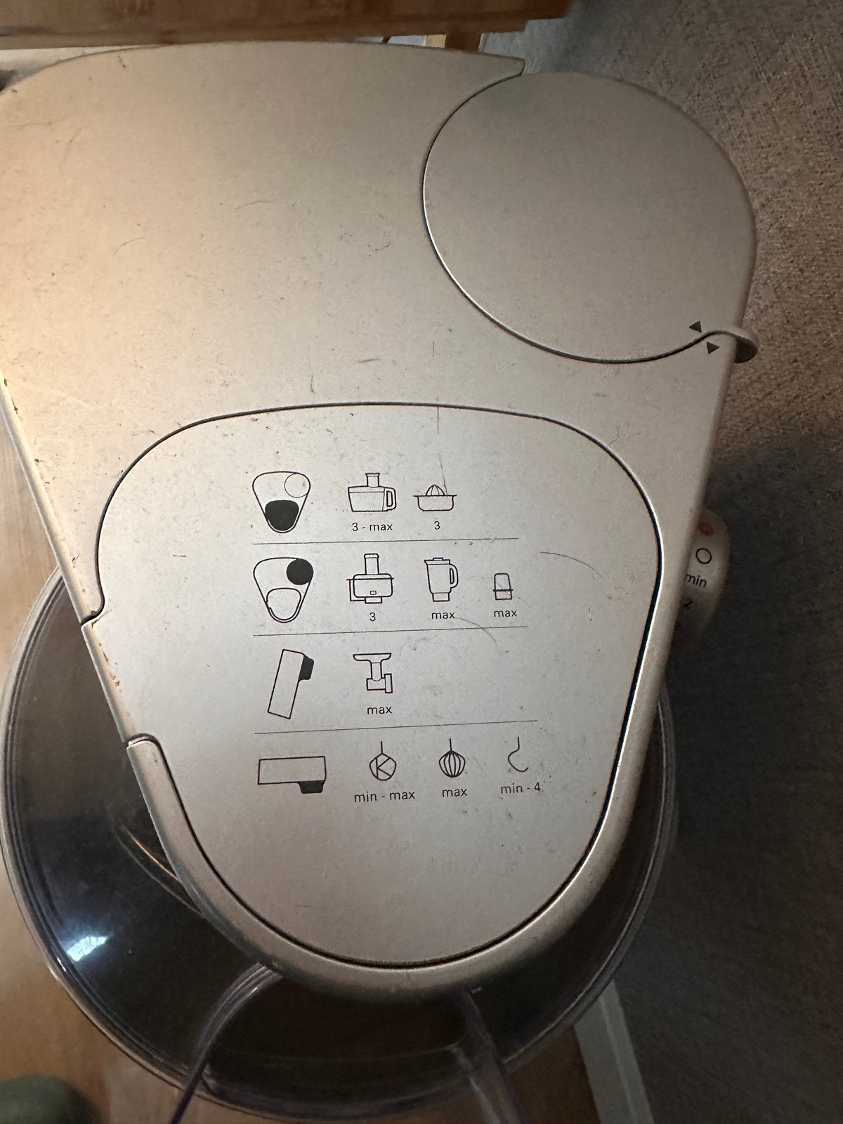 Kenwood KM280 Keukenmachine met accessoires izgs, Witgoed en Apparatuur, Keukenmixers, 2 tot 3 liter, Ophalen of Verzenden, Gebruikt