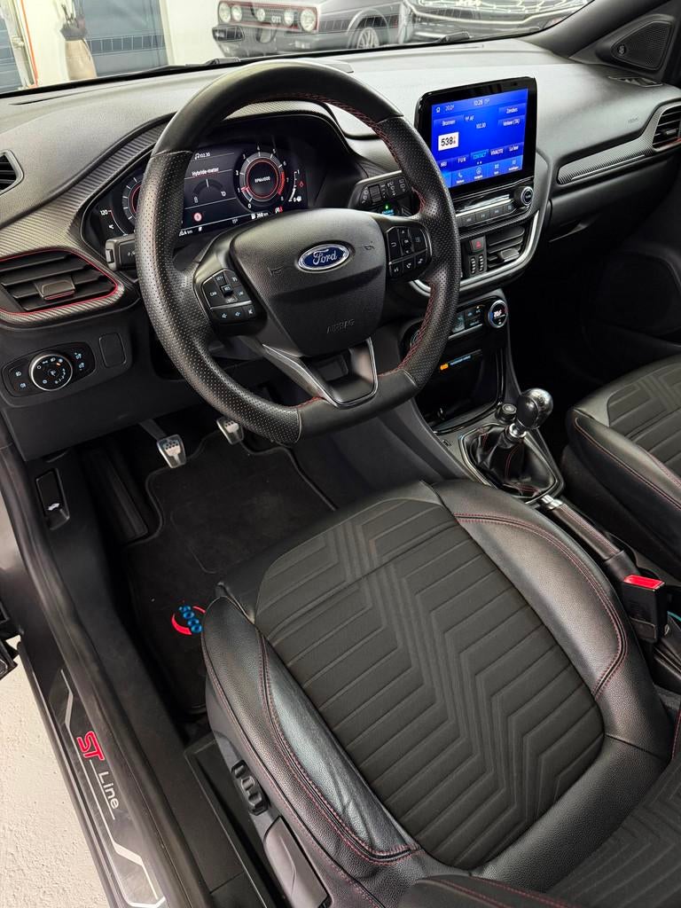Ford Puma 1.0 EcoBoost Hybrid ST-Line CarPlay B&O, 125 pk, Zwart, Met garantie (alle), Origineel Nederlands
