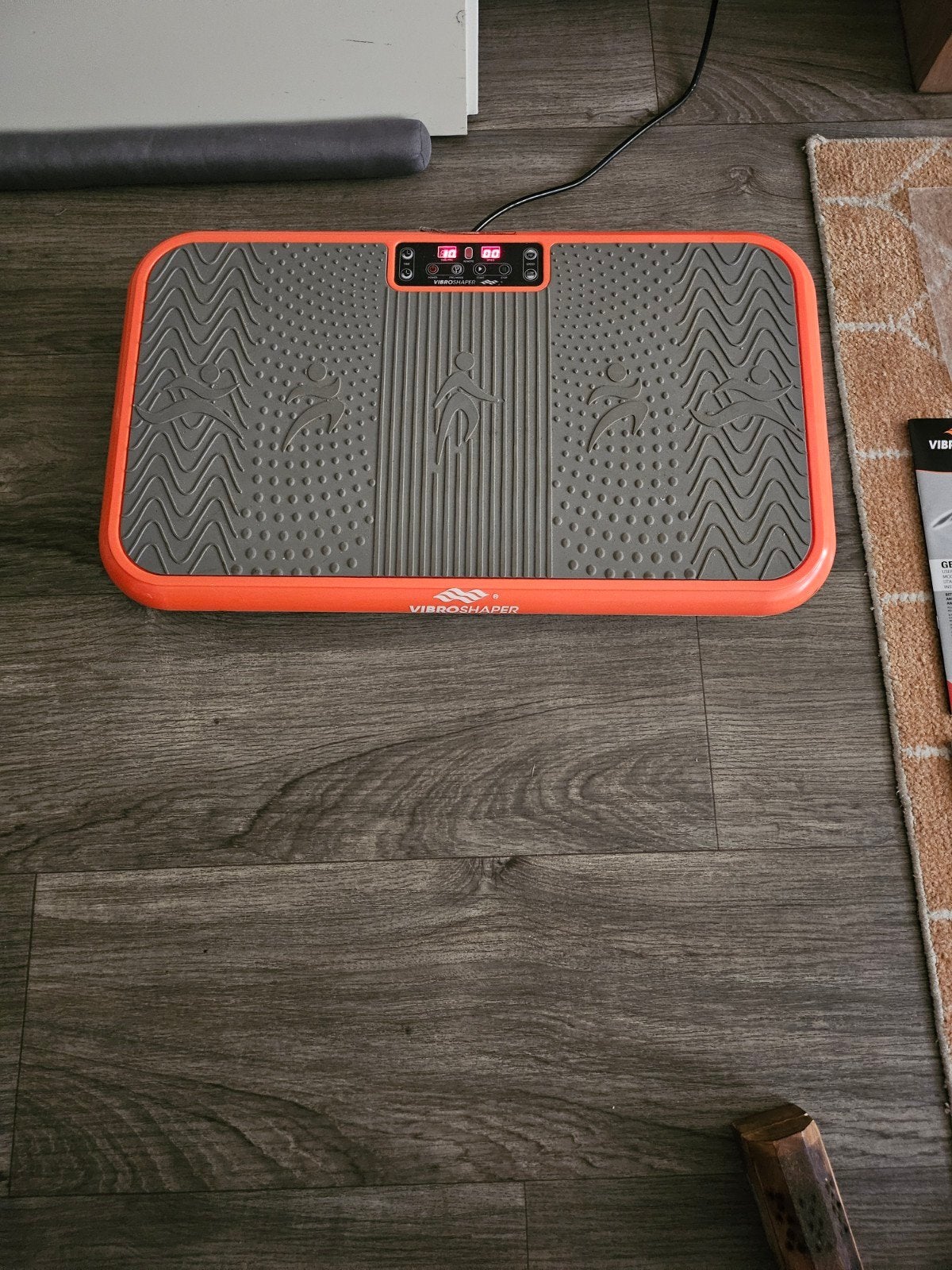 Vibroshaper trilplaat - Zo goed als nieuw, Ophalen, Kunststof, Trilplaat, Benen