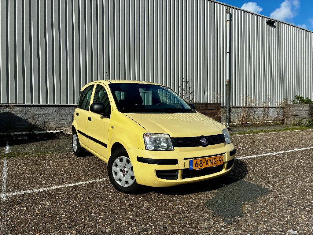 Fiat Panda 1.2 2012 Geel, Auto's, Euro 5, Stof, 1242 cc, Handgeschakeld