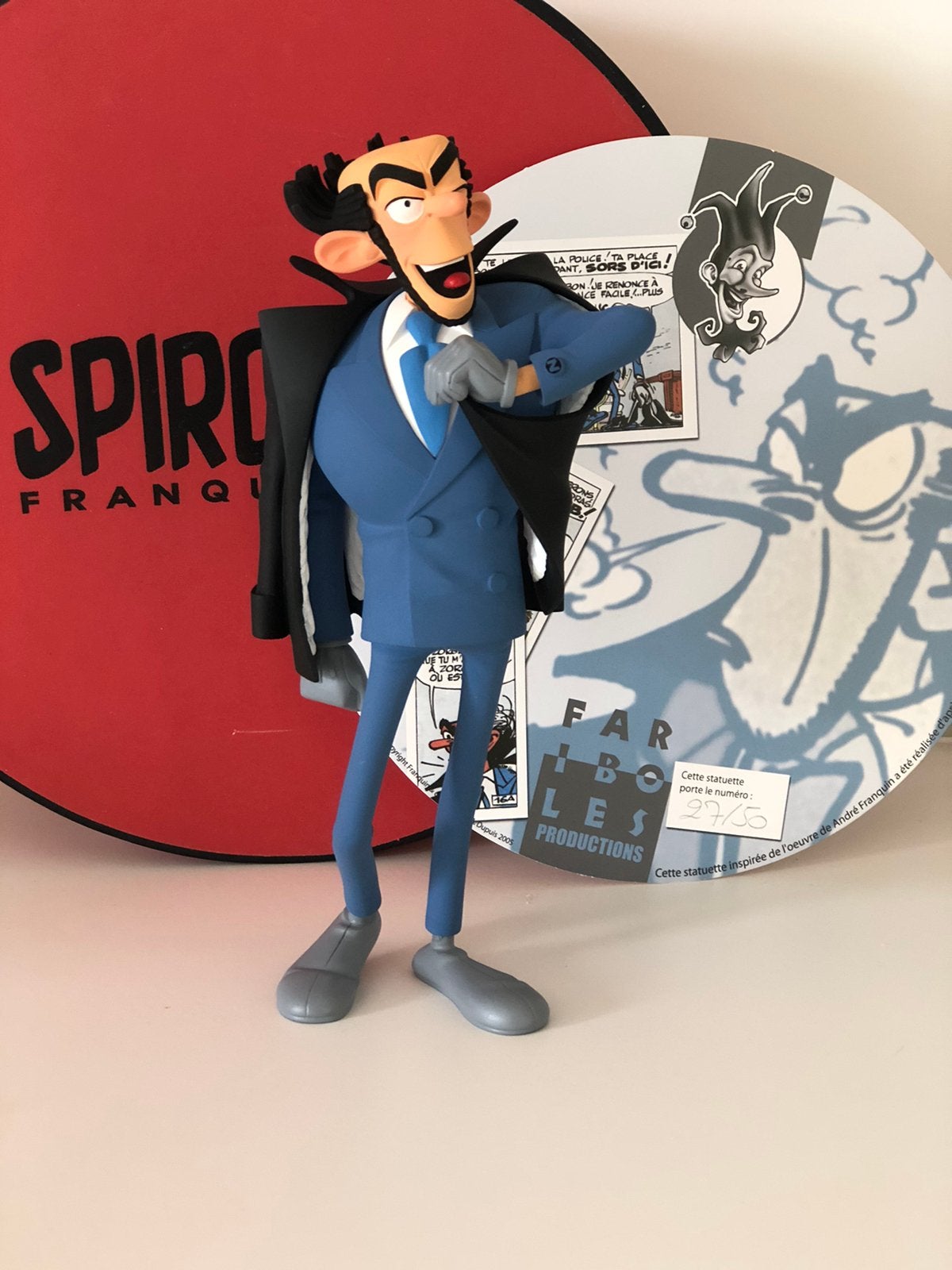 Zorglub speciale versie fariboles 50 exemplaren - Franquin, Ophalen of Verzenden, Asterix en Obelix, Zo goed als nieuw, Beeldje of Figuurtje