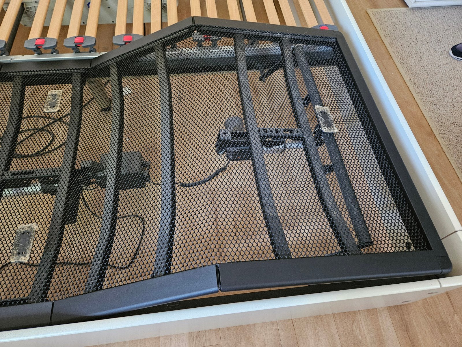 Auping bed spiraal electrisch M2 90 x 200, Huis en Inrichting, Ophalen, Gebruikt, 90 cm, Eenpersoons