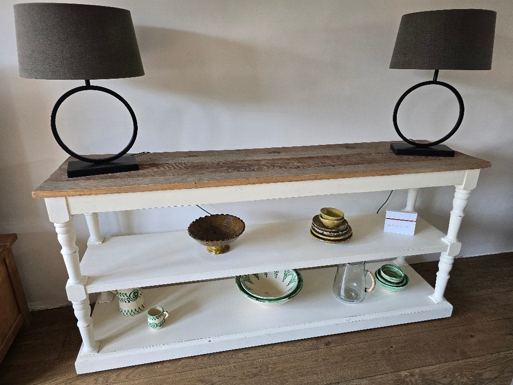 Landelijke sidetable, Huis en Inrichting, Tafels | Sidetables, Ophalen, Gebruikt, 100 tot 150 cm, Landelijk