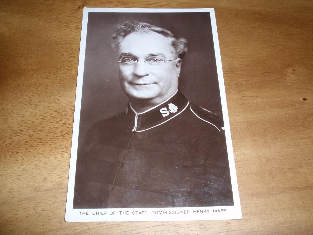Henry Mapp Leger des Heils Chief of Staff, Verzenden, 1940 tot 1960, Ongelopen, Sterren en Beroemdheden