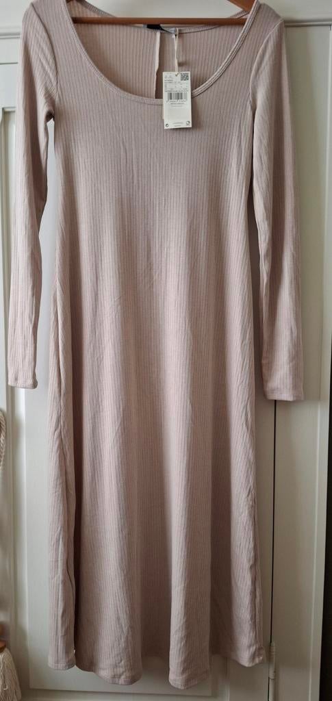 Jurk Mango S, Kleding | Dames, Jurken, Mango, Verzenden, Beige, Nieuw