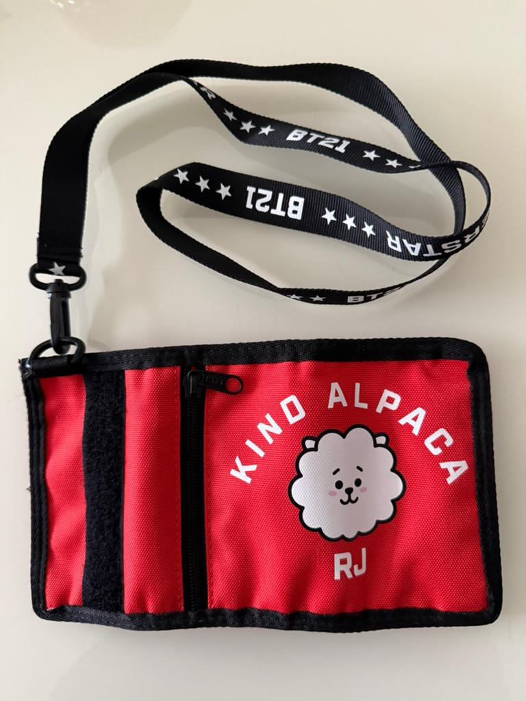 BTS Jin RJ BT21 Line Friends origineel portemonnee, Ophalen of Verzenden, Nieuw, Overige typen