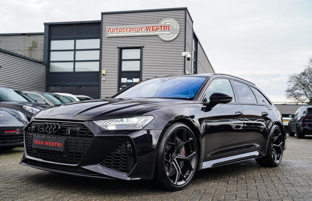 Audi RS6 Avant RS6 TFSI Quattro | B&O Advanced | Dynamic PLU, Auto's, Audi, Automaat, Gebruikt, 600 pk, Leder