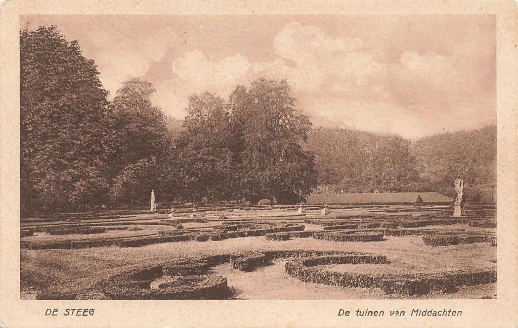 De Steeg, De tuinen van Middachten, Ophalen of Verzenden, 1920 tot 1940, Ongelopen, Gelderland