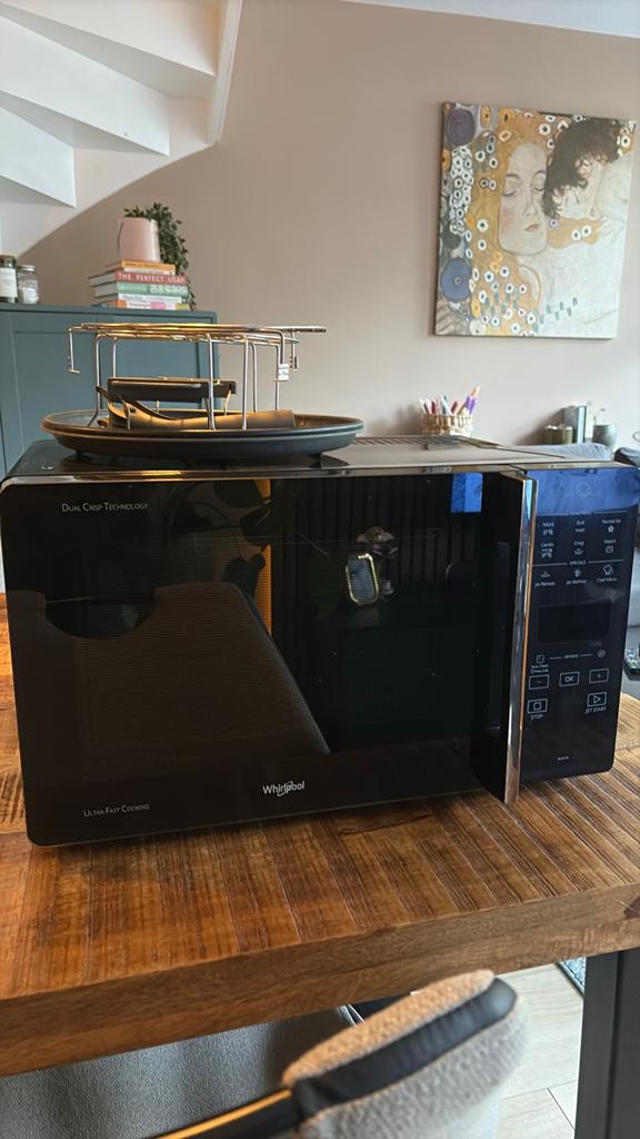 WHIRLPOOL Chef Plus SL Crisp - Combimagnetron, Ophalen, Combimagnetron, Crisp, Zo goed als nieuw