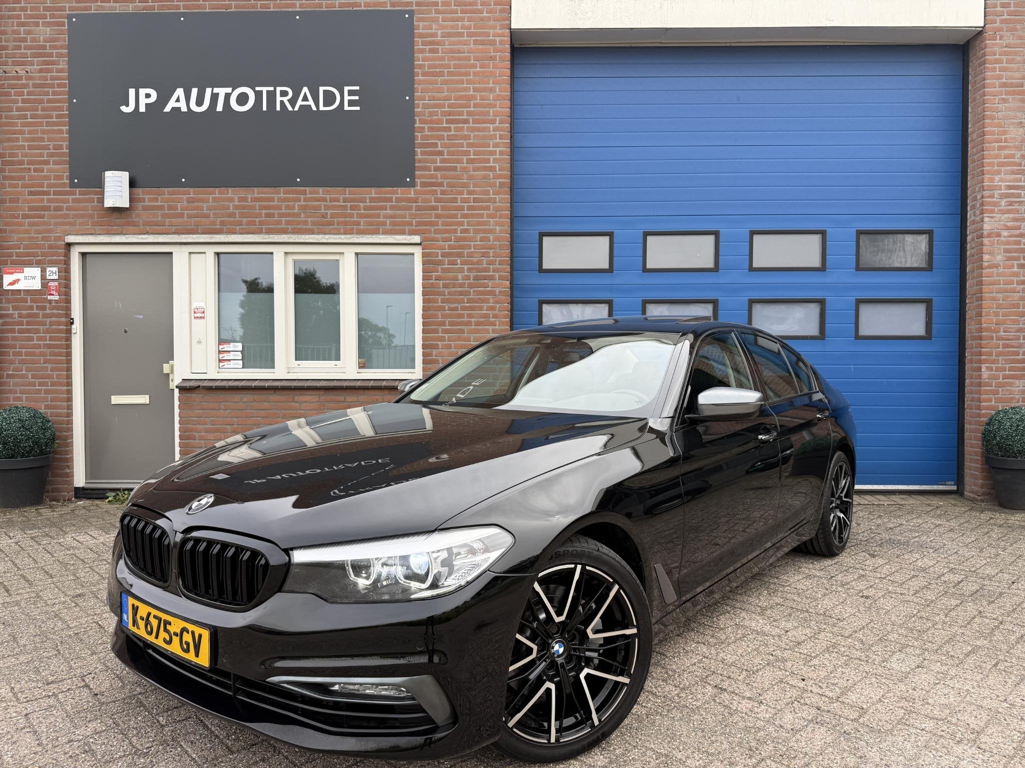 BMW 5-serie 530i High Executive | Pano | 19"LMV | Leer | Cam, Auto's, Automaat, 1998 cc, Gebruikt, Euro 6