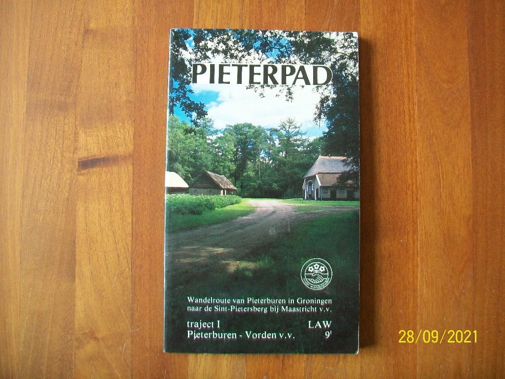 Pieterpad traject 1 ( Pieterburen - Vorden), Overige merken, Zo goed als nieuw, Benelux, Fiets- of Wandelgids