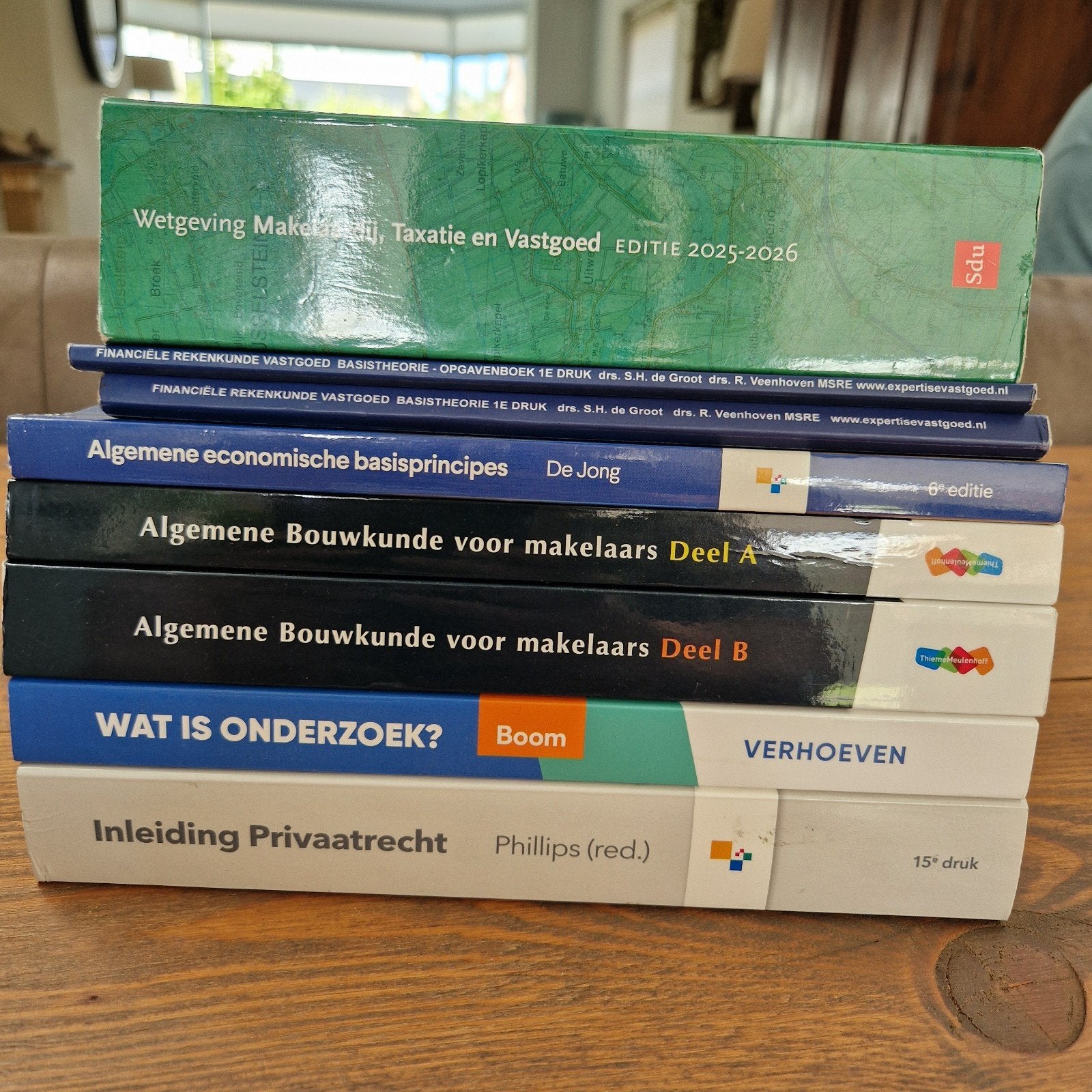 boeken 1ste jaar opleiding vastgoedkunde, Boeken, Diverse auteurs, Zo goed als nieuw, Gamma, HBO