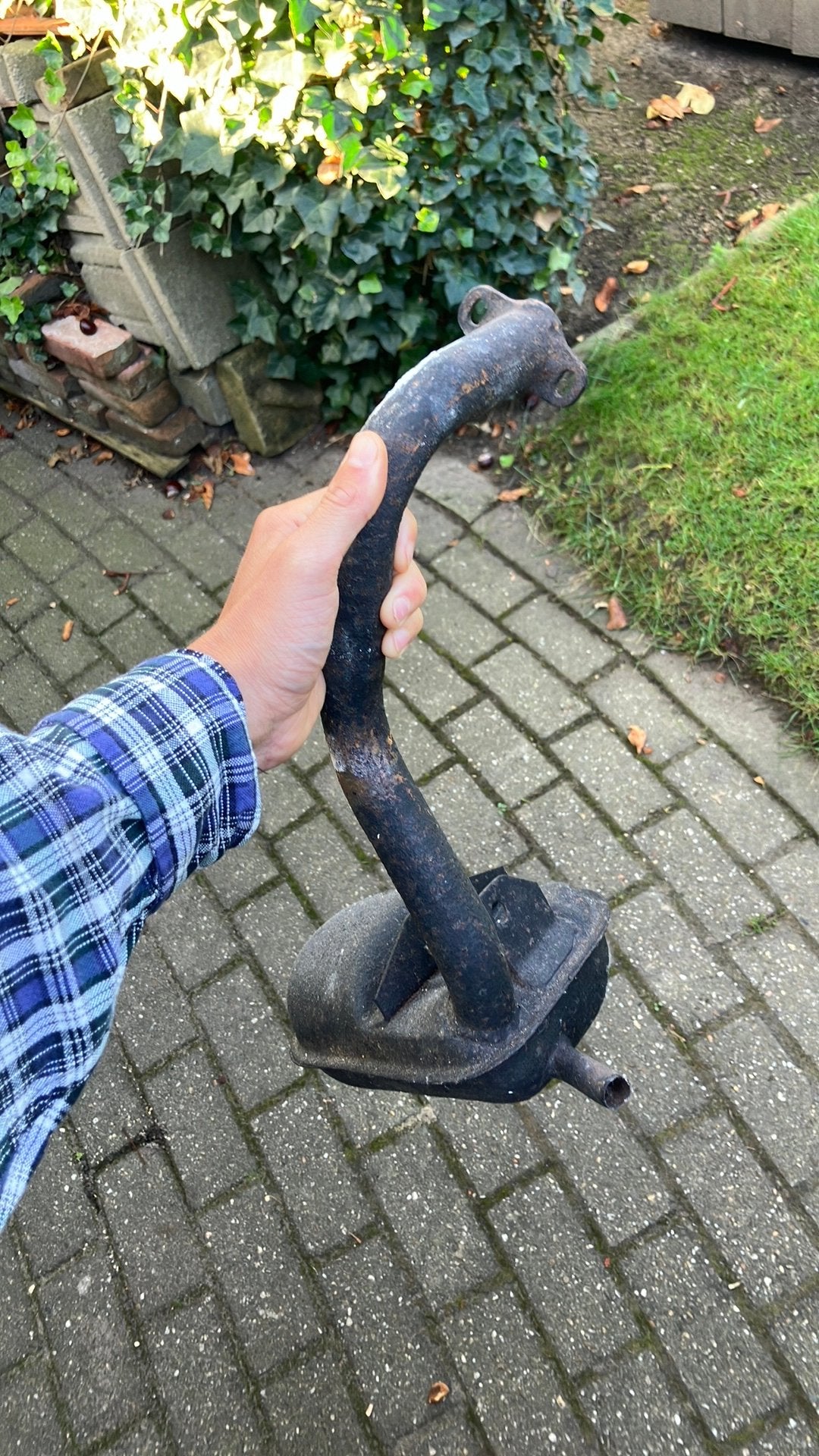Uitlaat origineel Vespa PK50 PK 50, Ophalen of Verzenden, Zo goed als nieuw