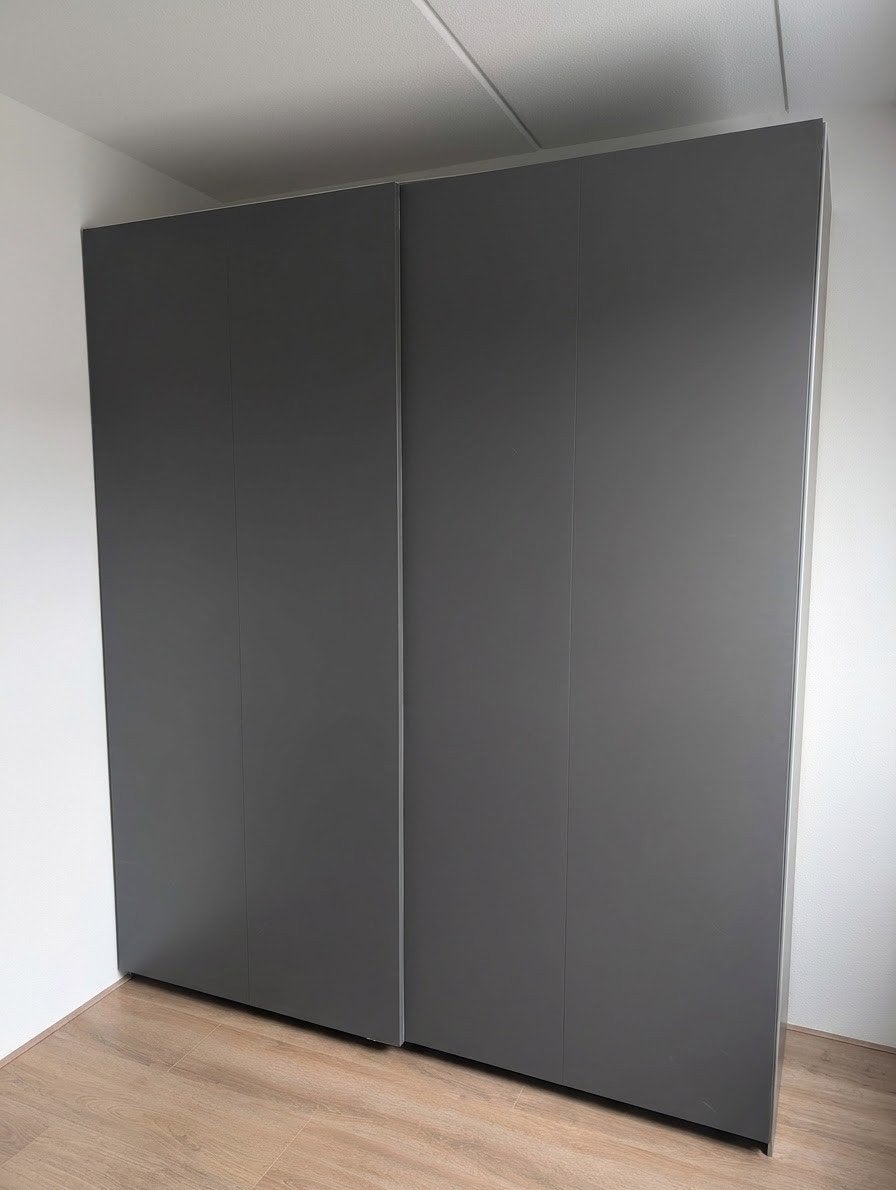 IKEA PAX kledingkast antraciet (200x236) - 2024, Ophalen, 200 cm of meer, 200 cm of meer, Modern