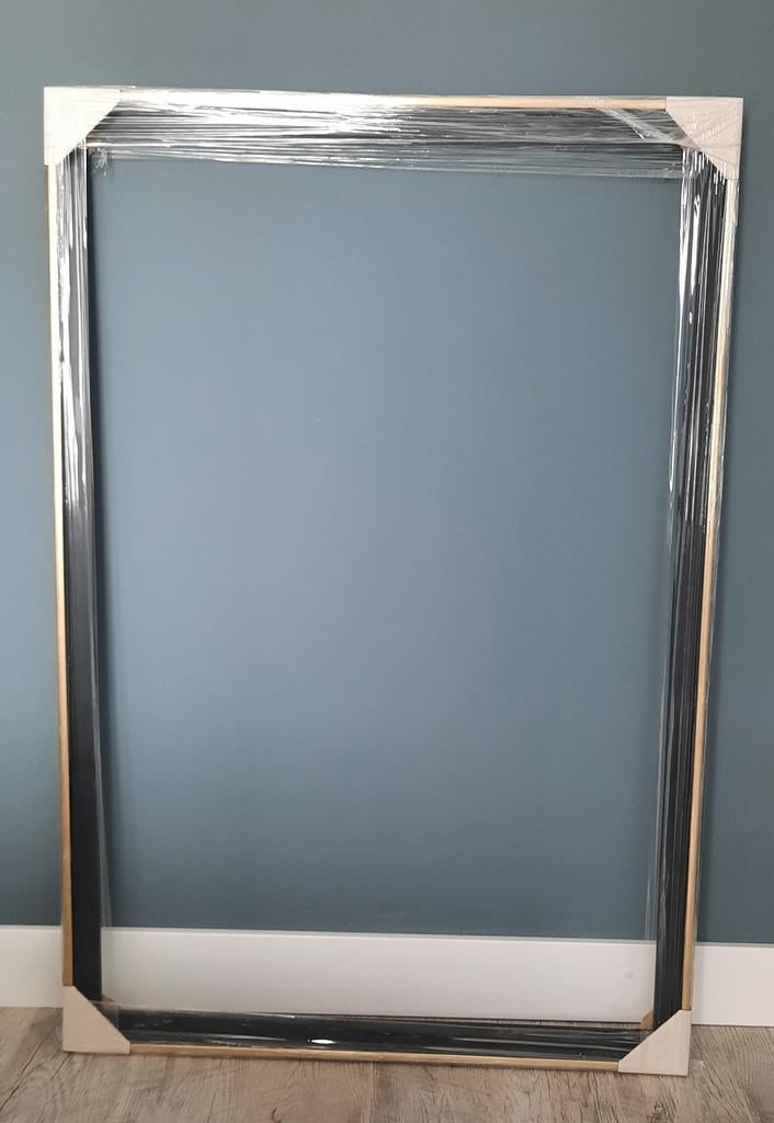 Nieuw Zwart Schilderijlijst - 100x70 cm, Ophalen, Nieuw, Overige materialen