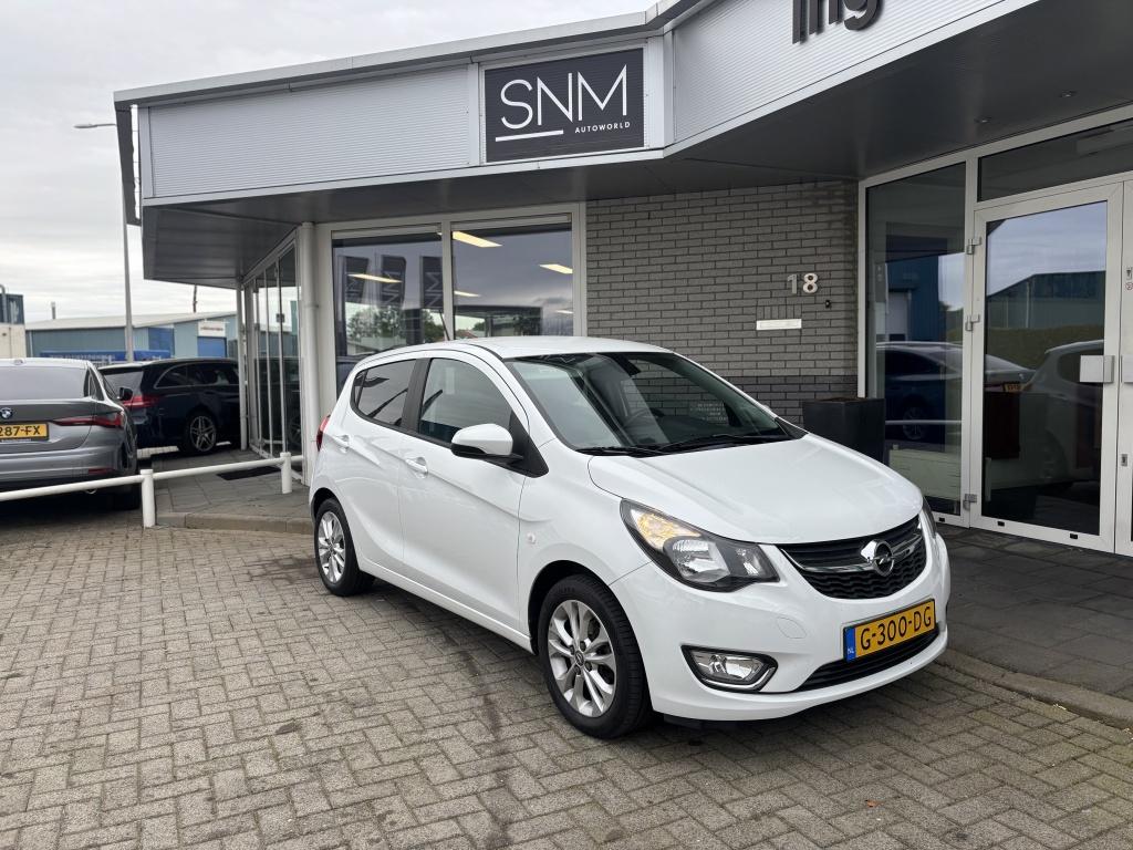Opel KARL 1.0 Innovation |stuurverw|stoelverw|cruise, 21 km/l, 839 kg, Euro 6, Wit
