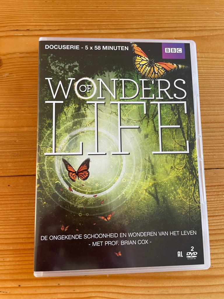 BBC Wonders of Life dubbel-DVD - met Prof. Brian Cox - ZGAN, Alle leeftijden, Boxset, Natuur, Ophalen of Verzenden