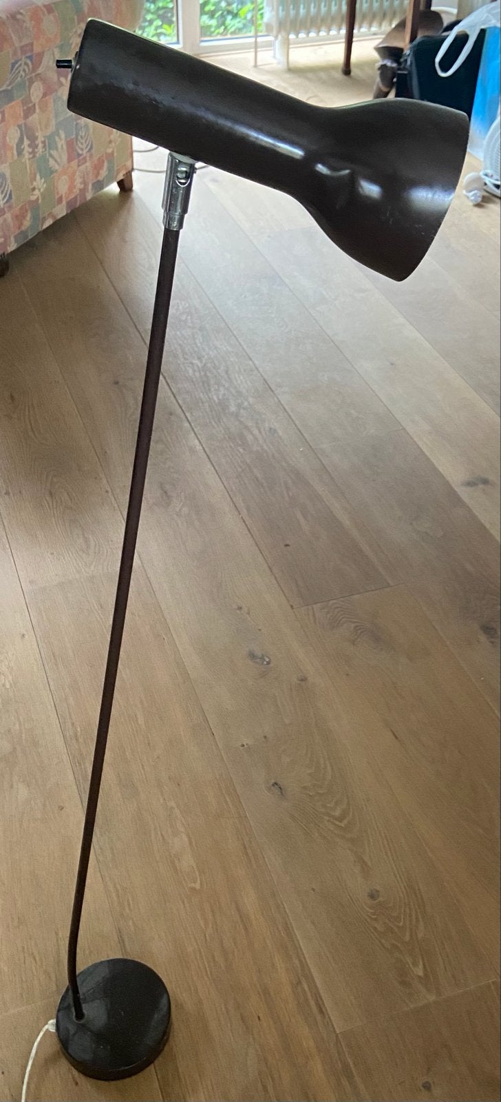 Vintage design Hala vloerlamp model 645, Ophalen, Gebruikt, 100 tot 150 cm, E27 (groot)