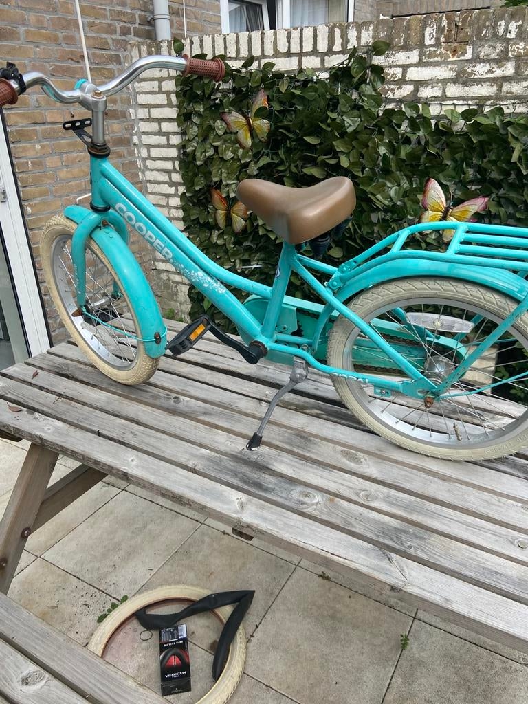Kinderfietsje 18 inch, Ophalen of Verzenden, Zo goed als nieuw, 14 inch of minder