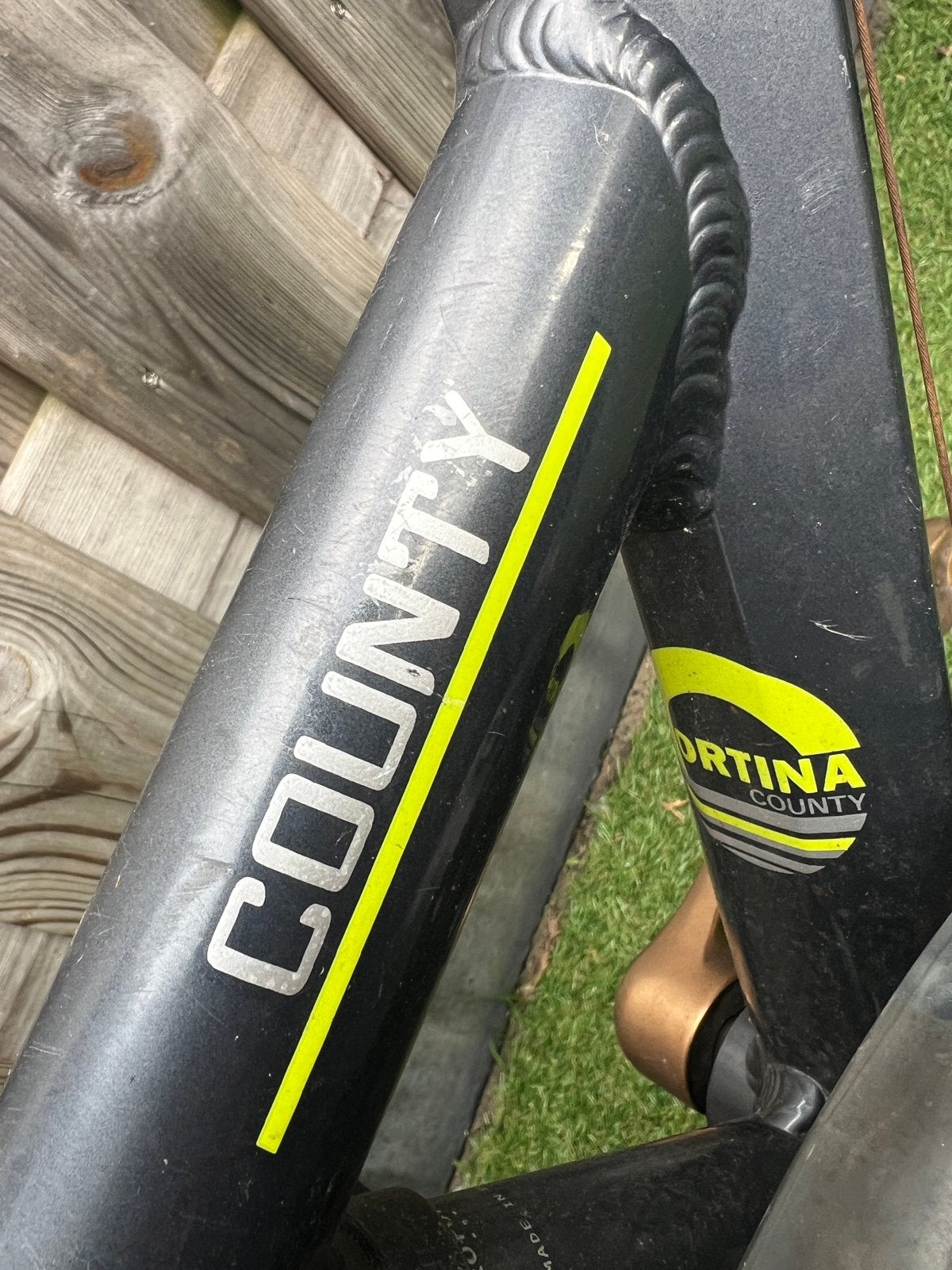 Cortina County Damesfiets - Gebruikt, Gebruikt, Velgrem, Versnellingen, 50 tot 53 cm