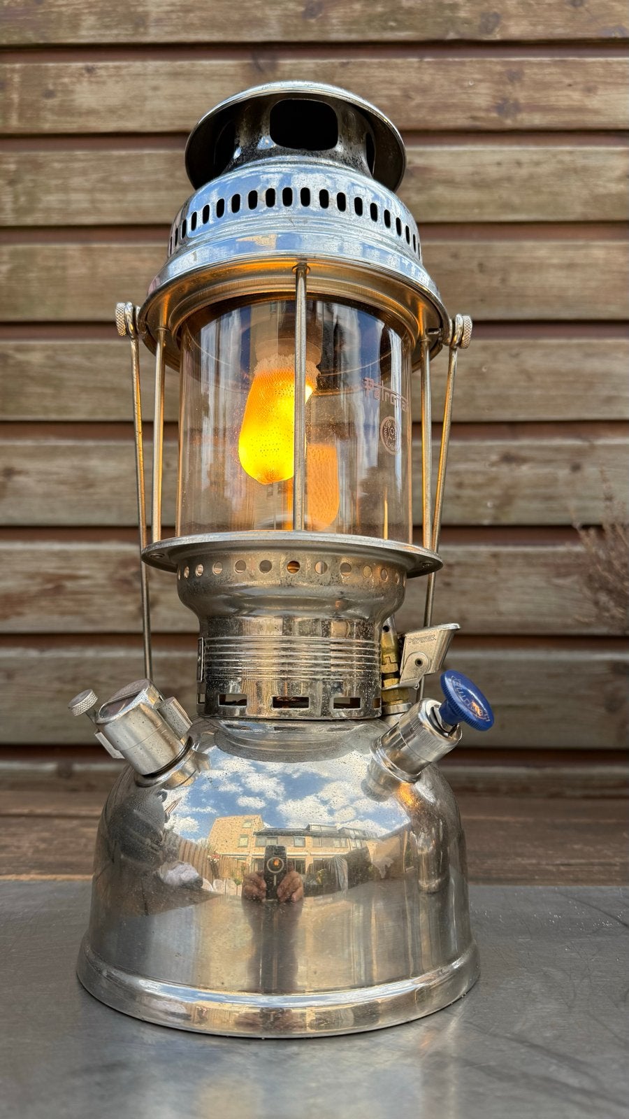 Petromax 829/500CP Petroleum Lamp, Ophalen