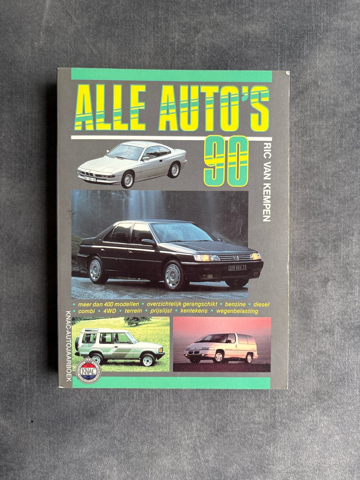 Alle Auto's 90 - Ric van Kempen (KNAK Auto Jaarboek), Boeken, Ophalen of Verzenden, Gelezen, Algemeen