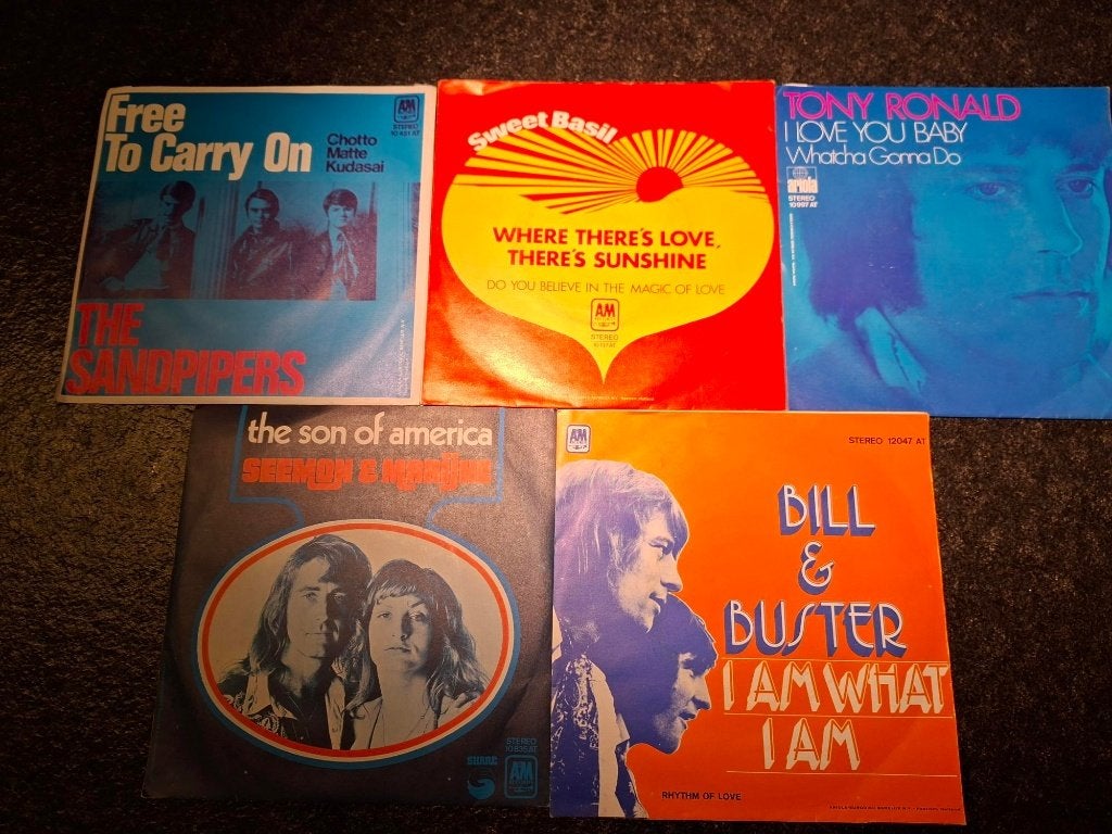 vinyl single AM records 7" 45 RPM Buster Basil Seemon Ronald, Ophalen of Verzenden, Zo goed als nieuw, Pop