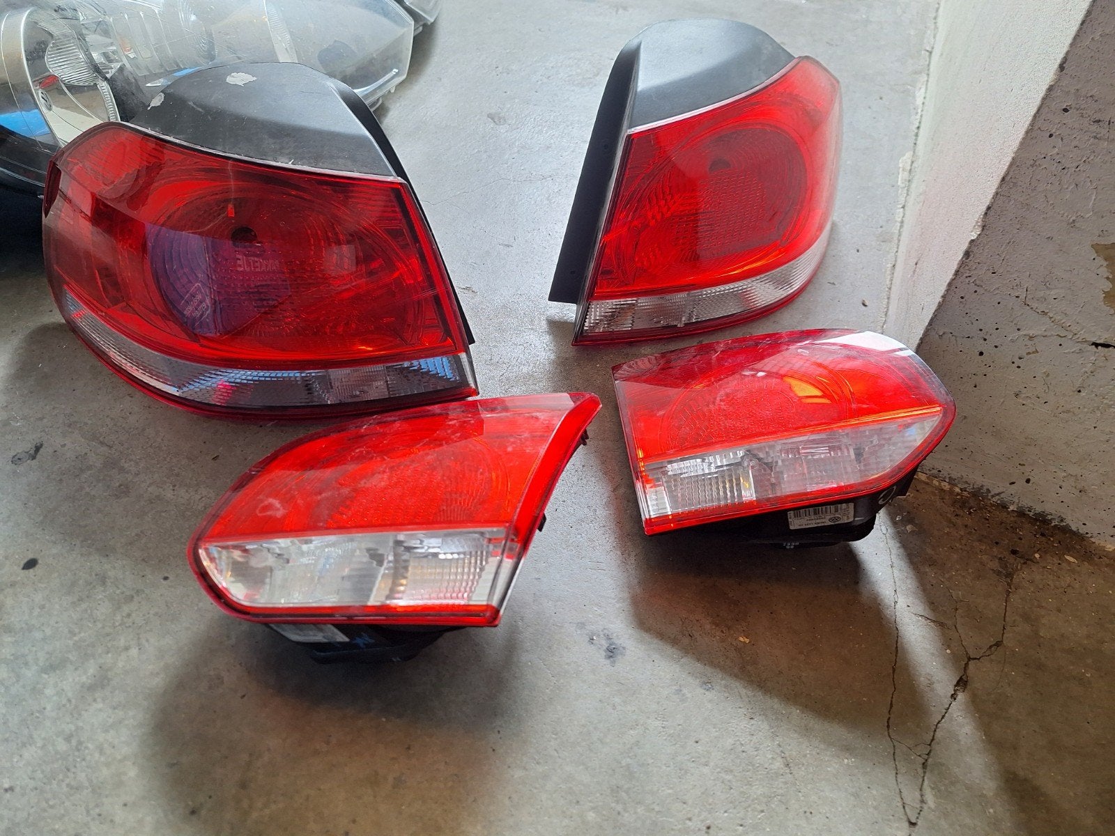 Achterlichten Volkswagen Golf 6 (2009-2012), Ophalen of Verzenden, Gebruikt, Volkswagen
