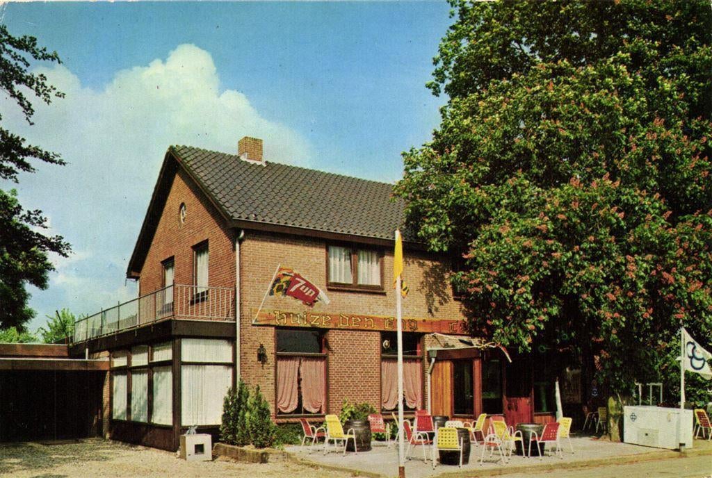 Cafe-Restaurant Huize Den Eng, t Goy - Houten - ongelopen, Ophalen of Verzenden, Voor 1920, Ongelopen, Noord-Brabant