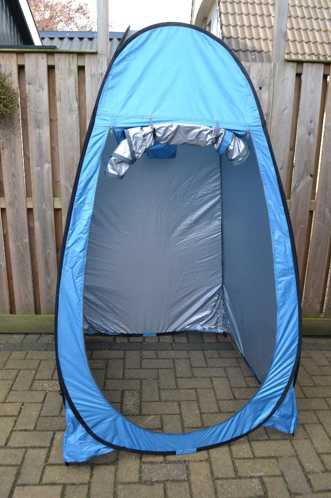 Pop-up toilettent camping douchetent omkleedtent, Caravans en Kamperen, Verzenden, Zo goed als nieuw