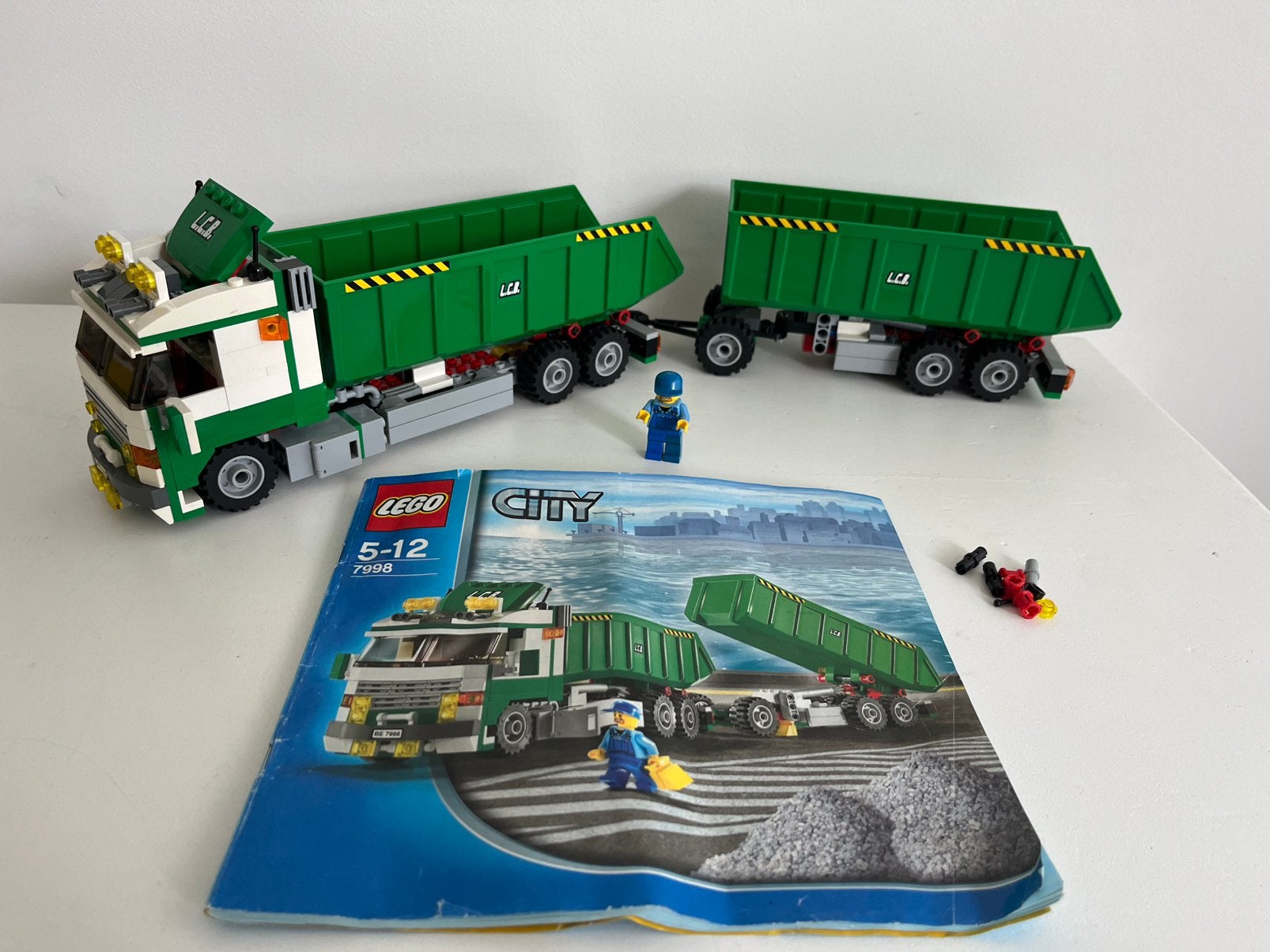 LEGO City 7998 Heavy Hauler (Compleet), City, Lego, Ophalen of Verzenden, Zo goed als nieuw