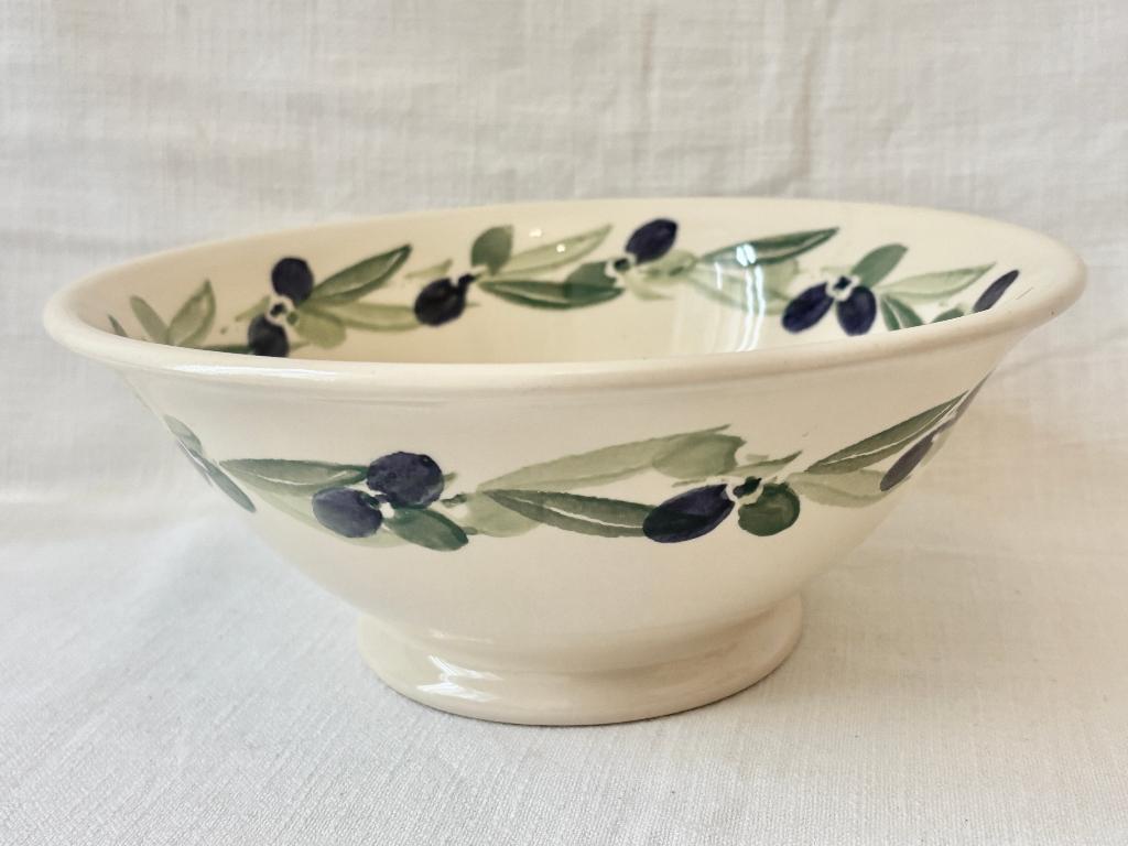 Emma Bridgewater - Olives (1991), Huis en Inrichting, Keuken | Servies, Verzenden, Overige stijlen, Aardewerk, Schaal of Schalen