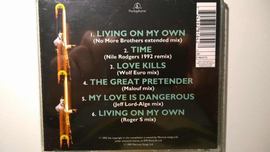 Freddie Mercury - Remixes, Ophalen of Verzenden, Zo goed als nieuw, Pop, Album