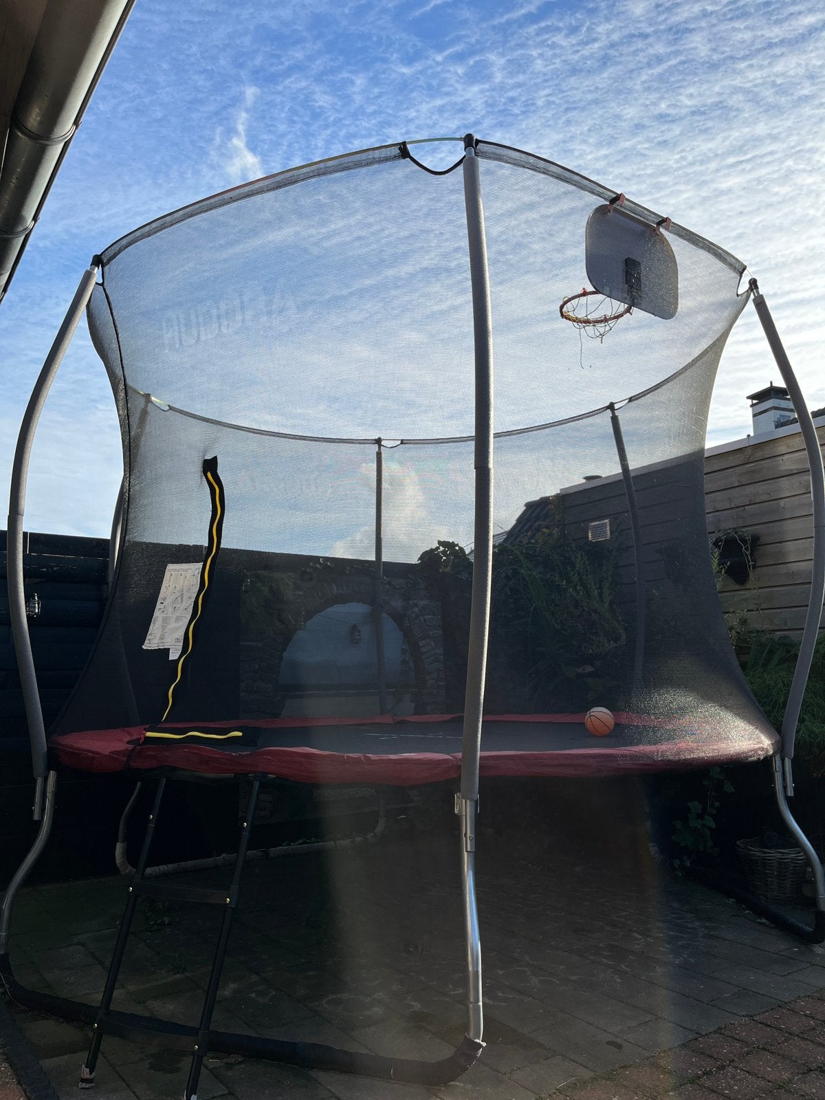 Hudora trampoline, Ophalen, Gebruikt