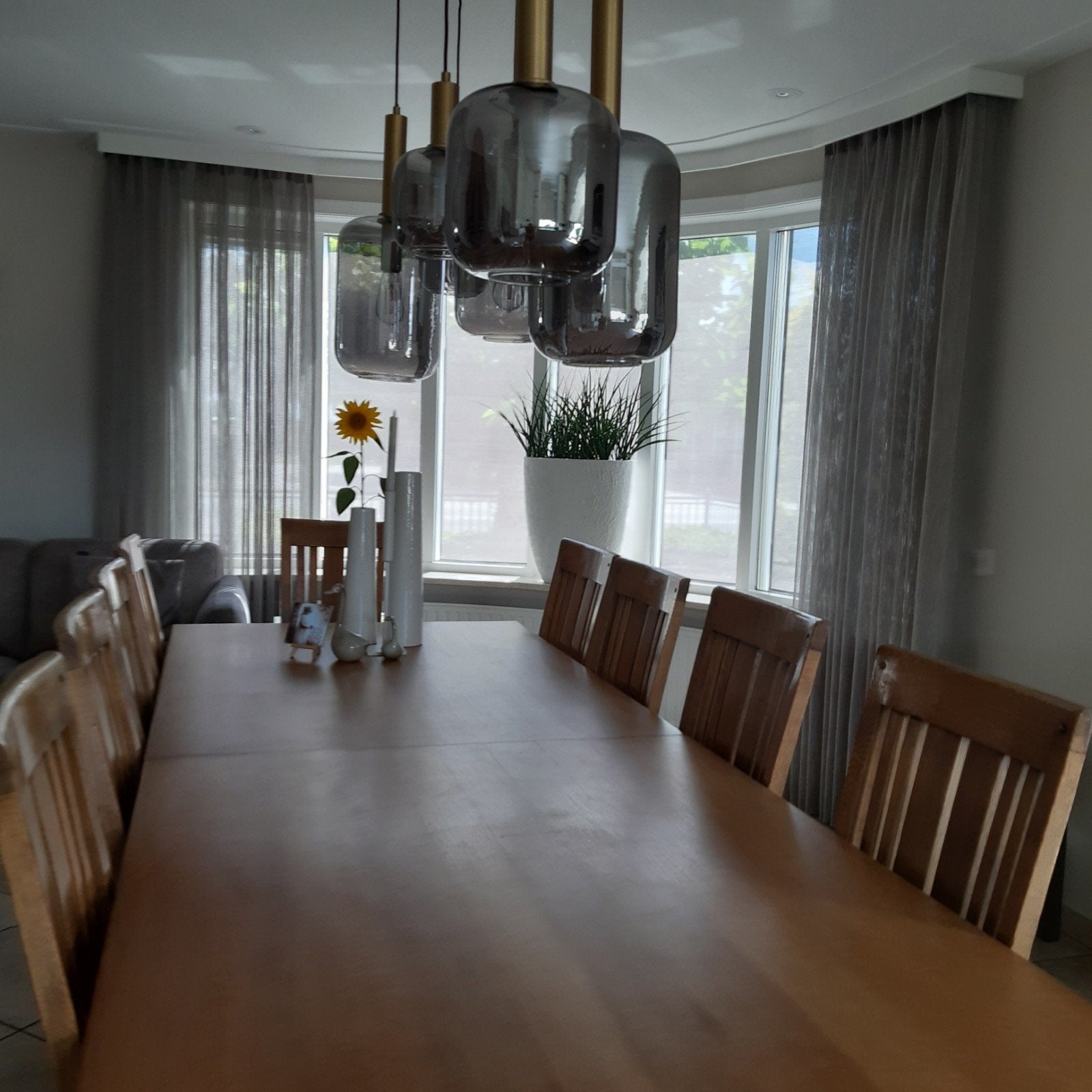 eiken keuken stoelen, Ophalen, Gebruikt, Zwart, Hout
