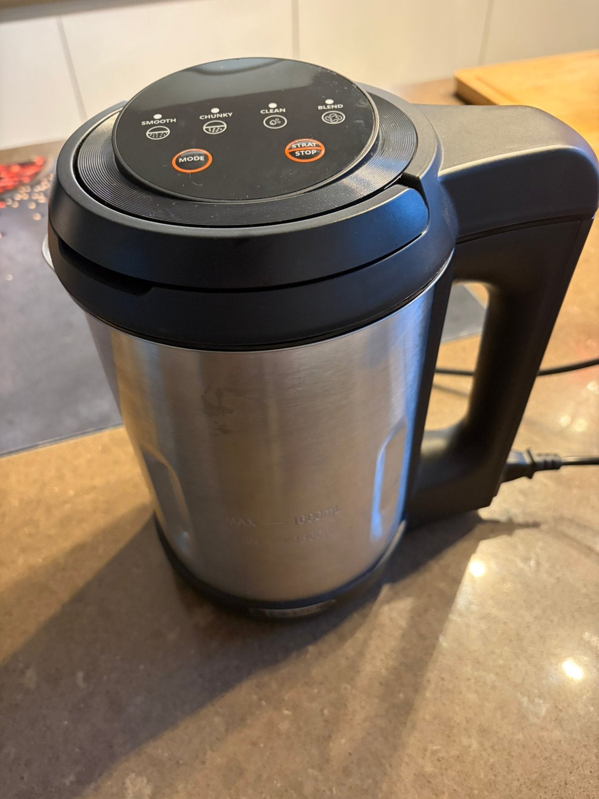 Soepmaker 1600ml, 1 tot 2 liter, Ophalen of Verzenden, Zo goed als nieuw